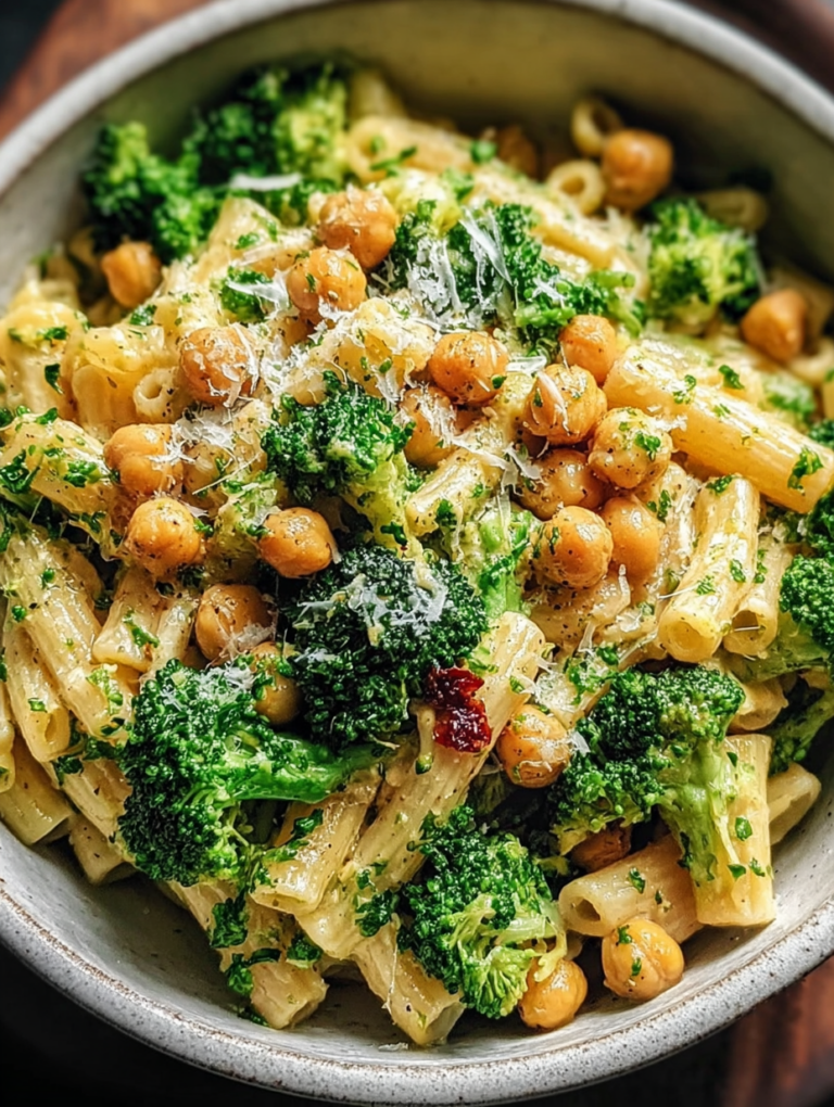 Broccoli Chickpea Pasta