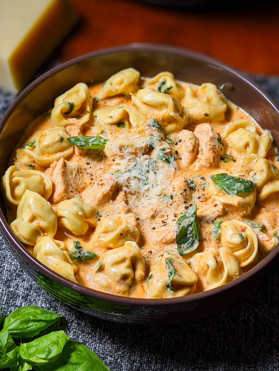 CrockPot Chicken Tortellini