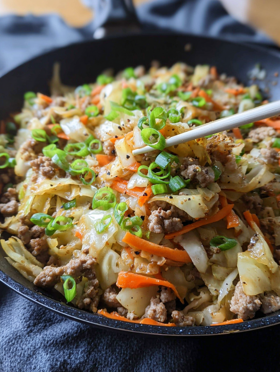 Egg Roll in a Bowl (Easy Low-Carb Recipe)