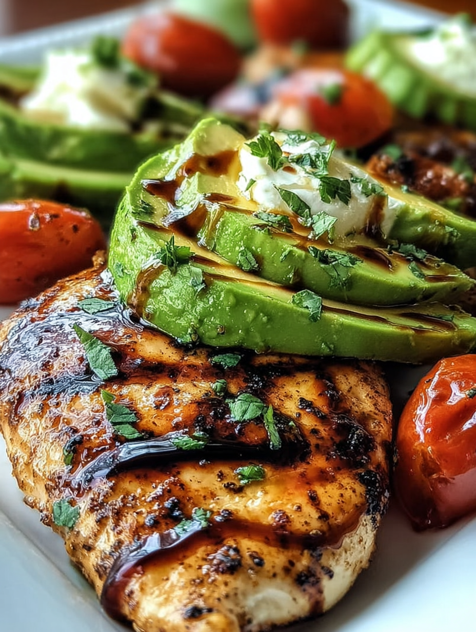 Grilled California Chicken with Avocado