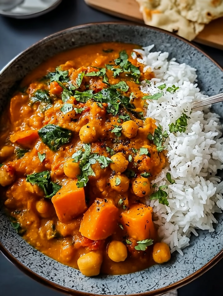 Sweet Potato and Chickpea Curry