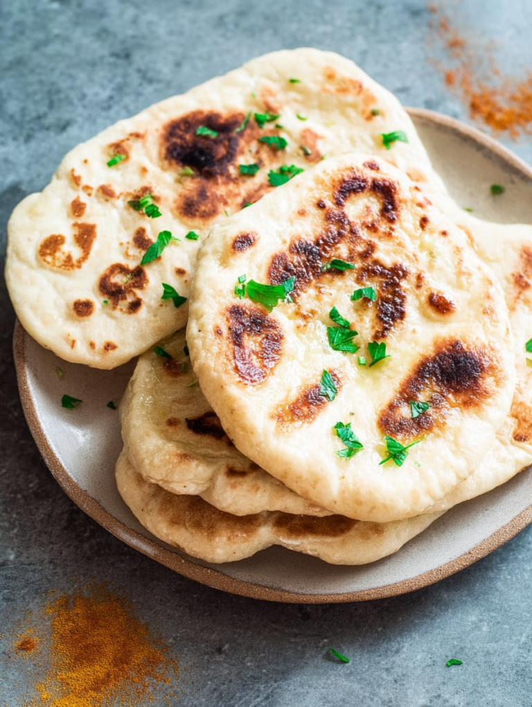 2 Ingredient Naan Bread (Gluten Free)