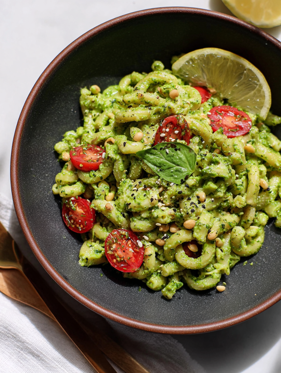 Avocado Pesto Pasta