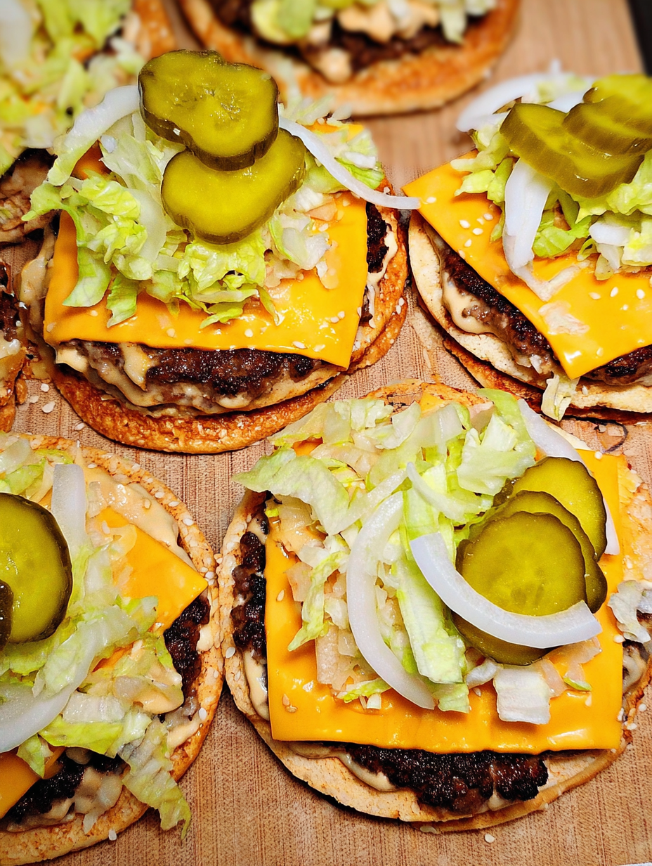Big Mac Smash Burgers
