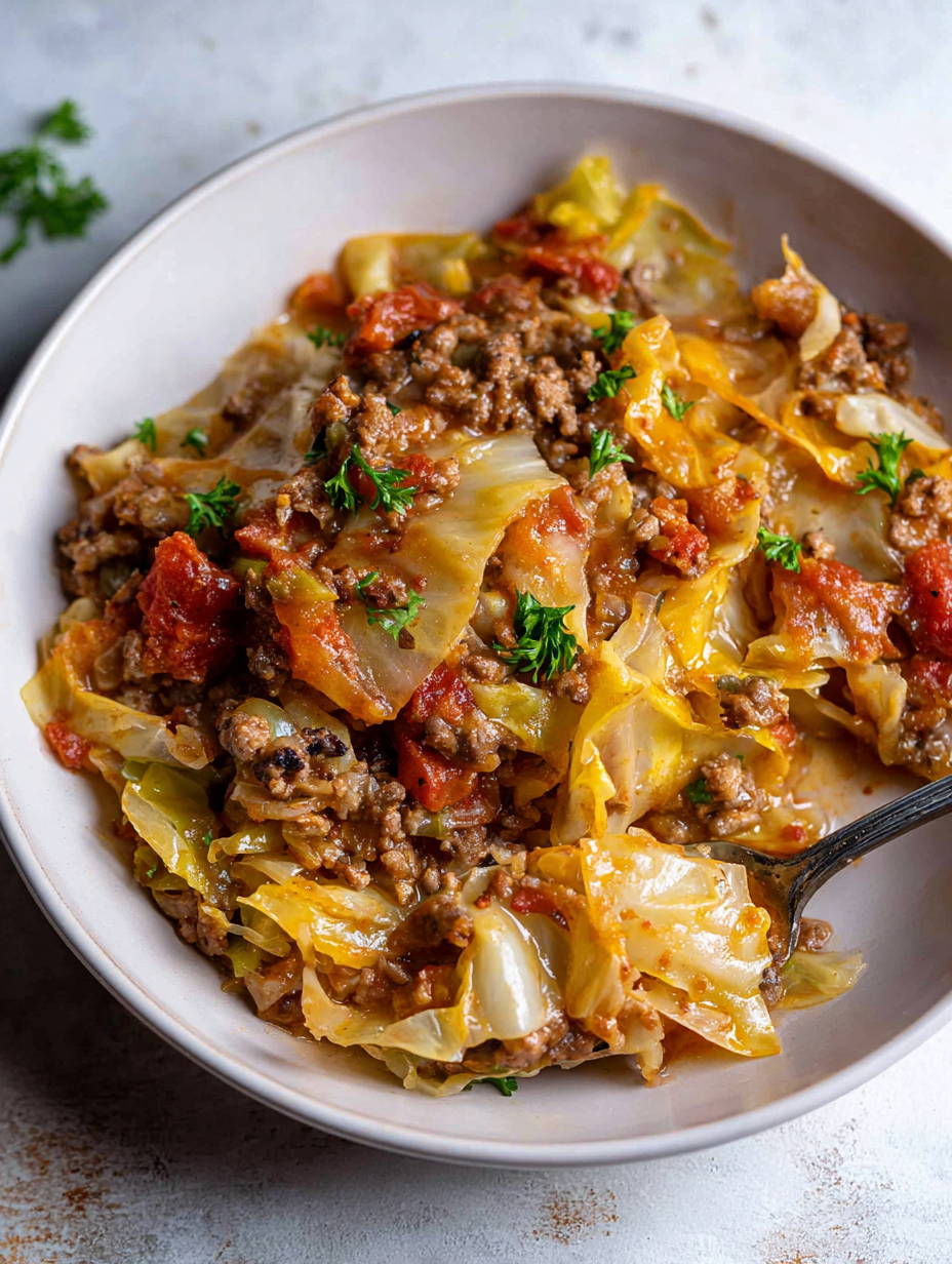 Cabbage Roll Casserole (Low Carb )