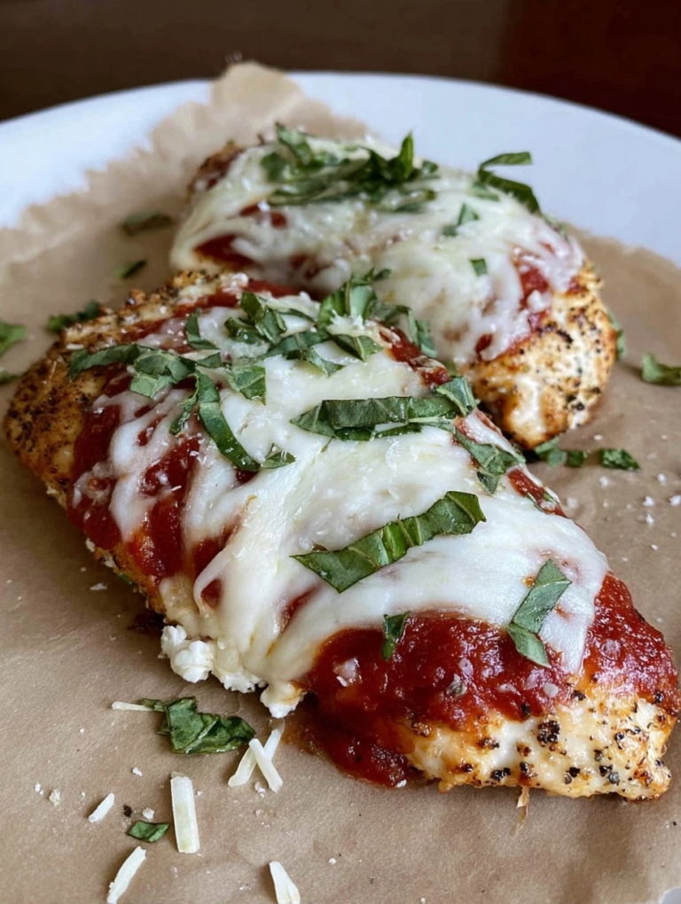Chicken Parmesan (with Cottage Cheese)