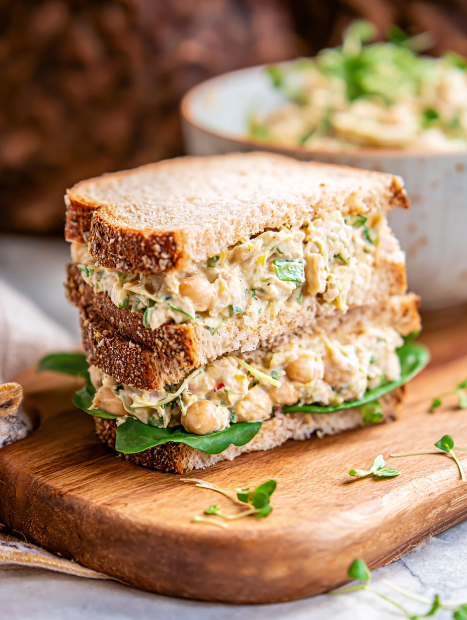 Chickpea Salad Sandwich