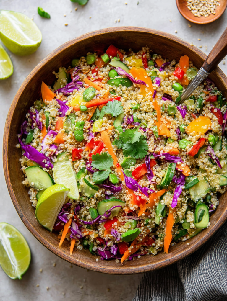 Crunchy Thai Quinoa Salad