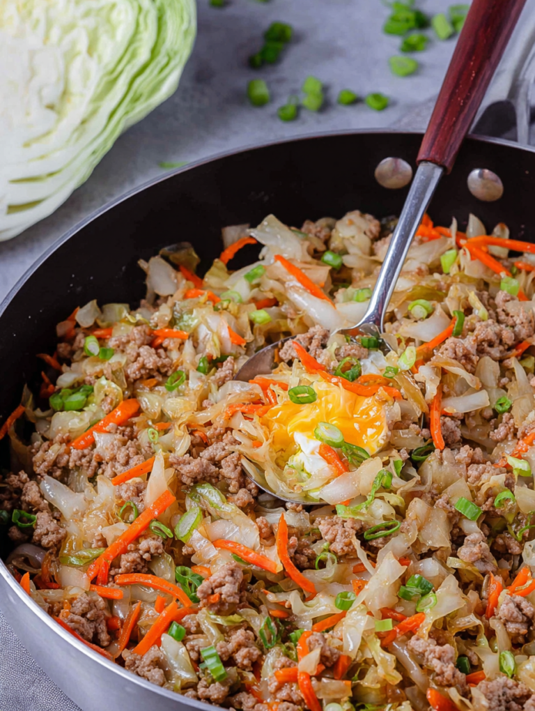 Egg Roll in a Bowl (One-Skillet, Keto)