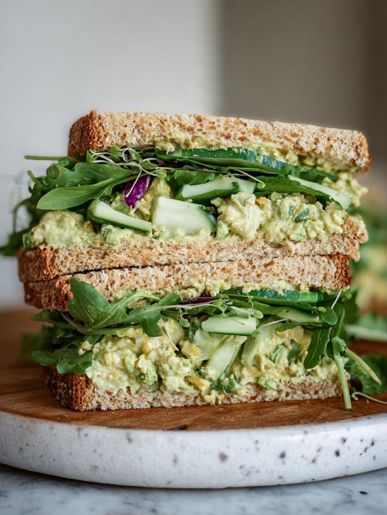 Green Goddess Salad Sandwich