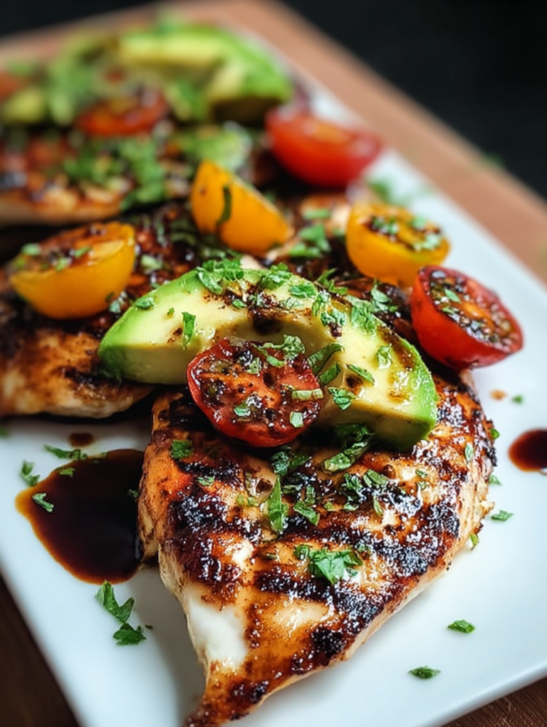 Grilled California Avocado Chicken