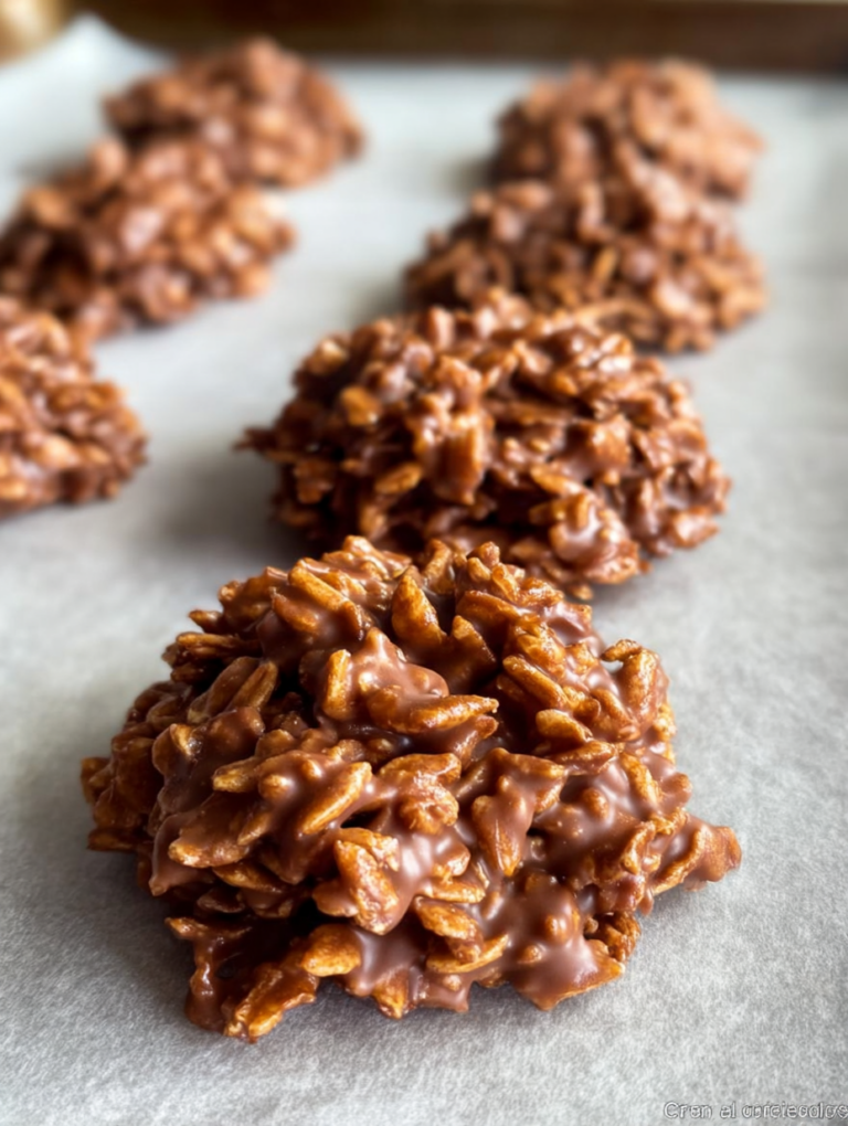 No-Bake Crunchy Cookies