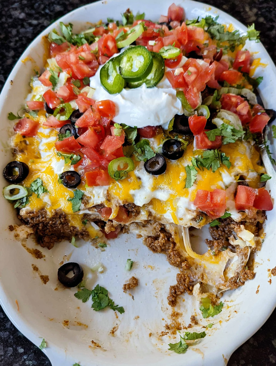 Taco Casserole  (Low Carb)