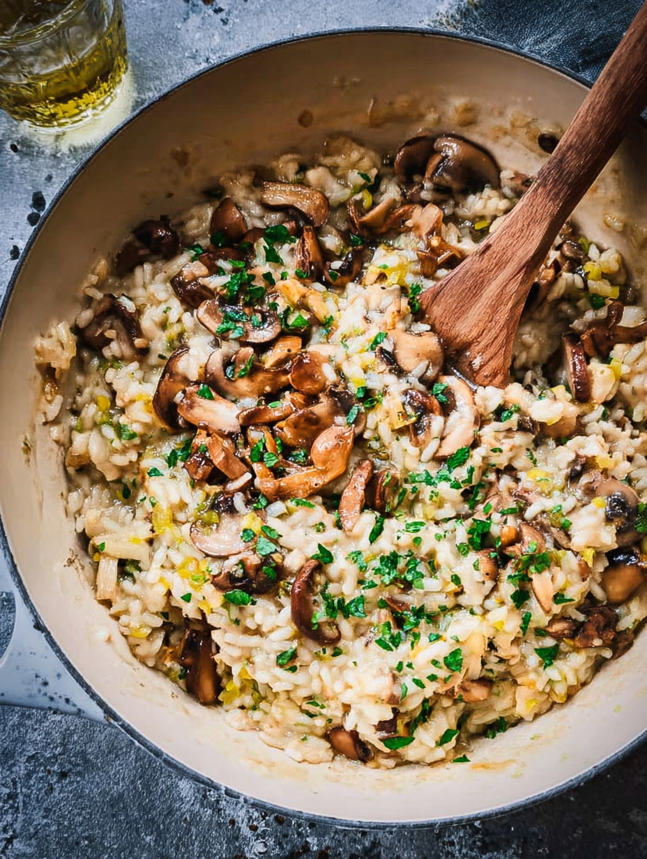 The Best Mushroom Risotto