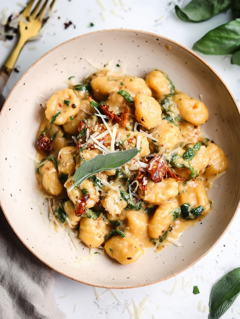 Tuscan Vegan Gnocchi