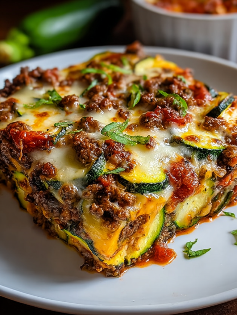 Zucchini Pizza Casserole