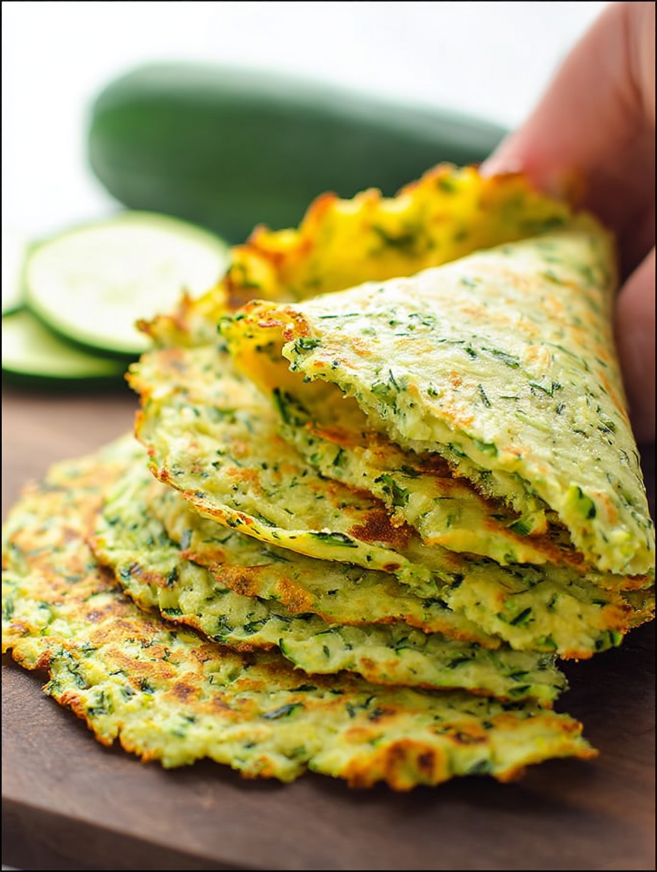 Zucchini Tortillas (Low Carb)