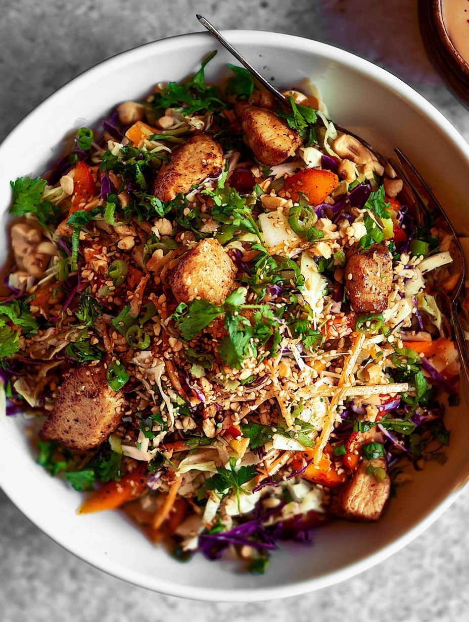 Asian Chicken Crunch Salad