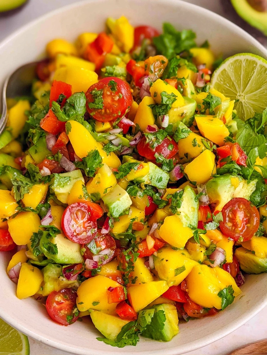 Avocado Mango Salad