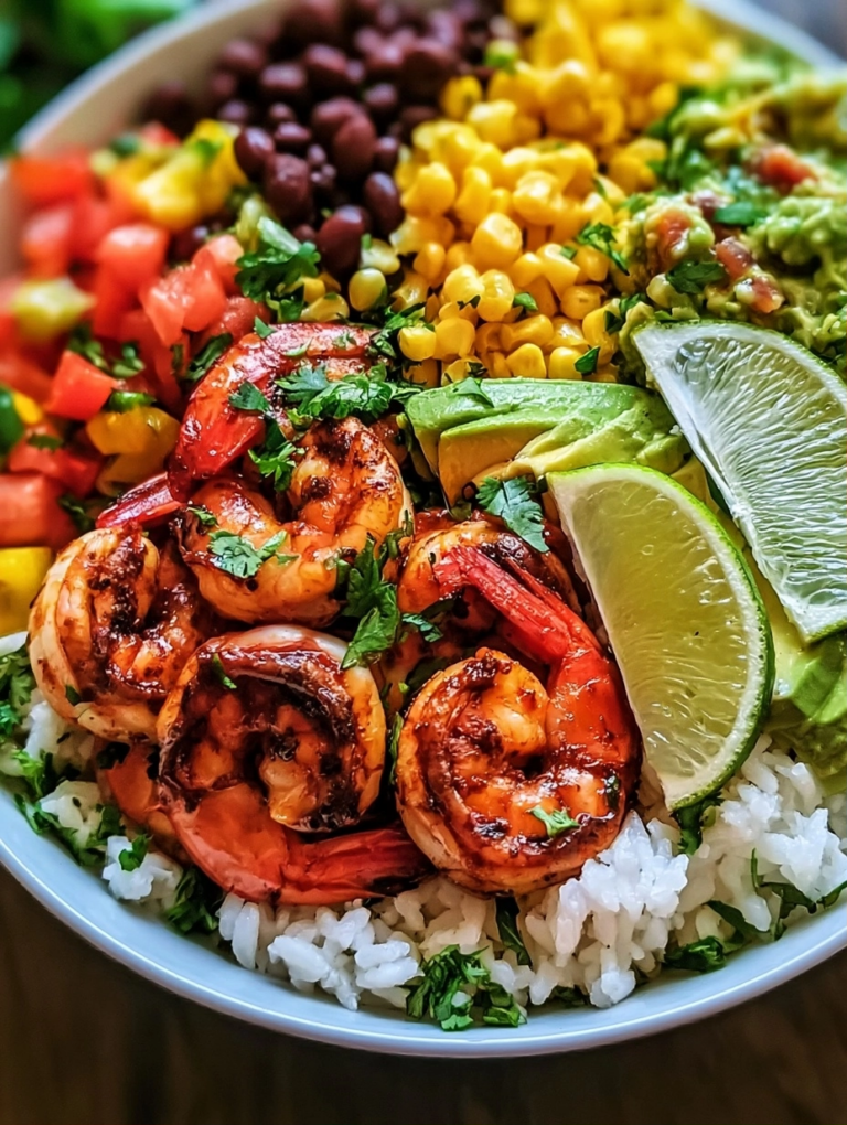 Chipotle Lime Shrimp Bowl