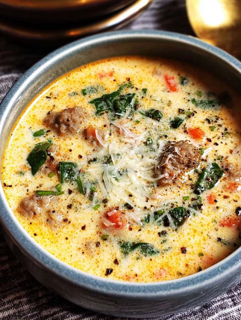 Creamy Italian Sausage Soup