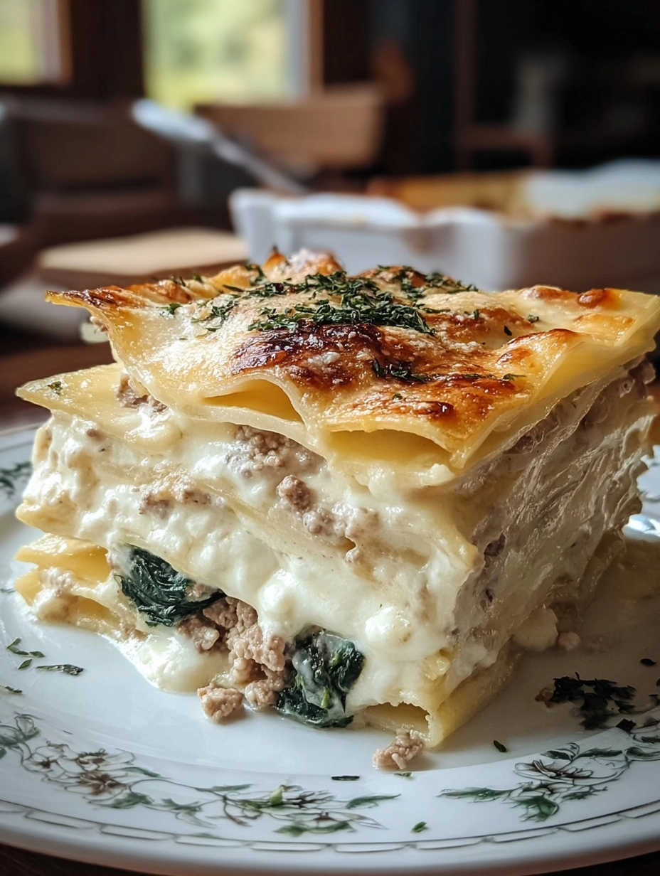 Creamy White Lasagna