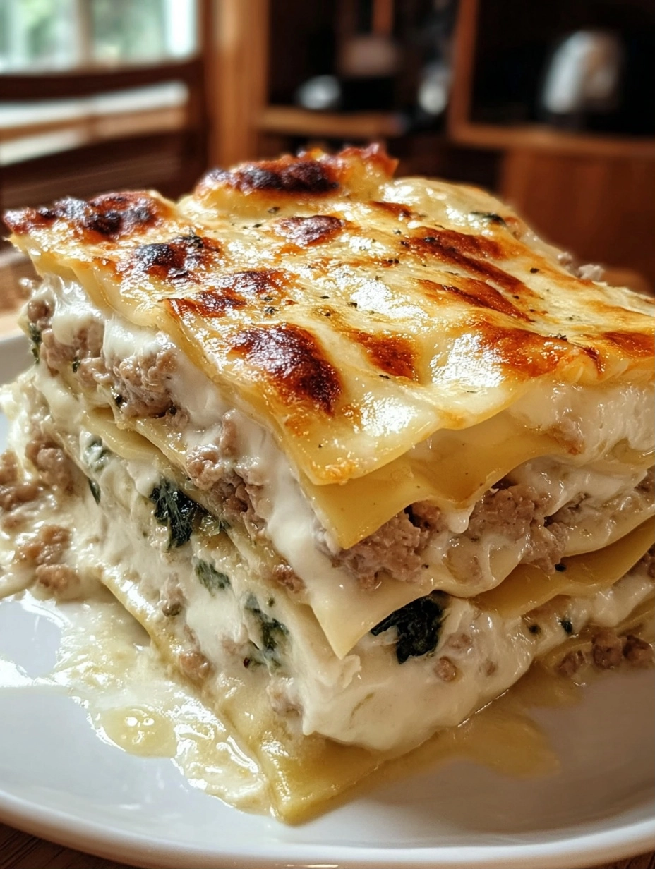 Creamy White Lasagna