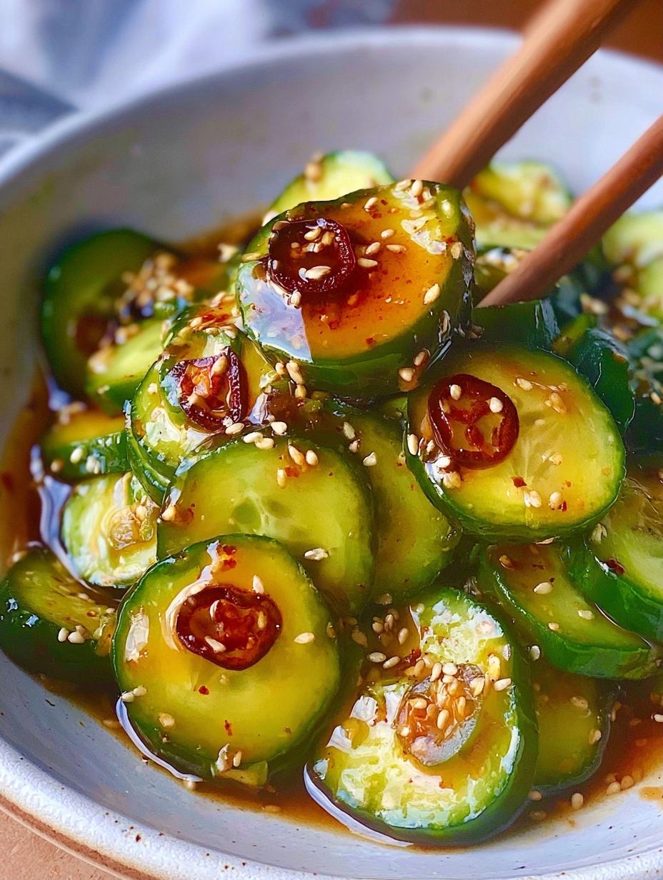 Easy Asian Cucumber Salad