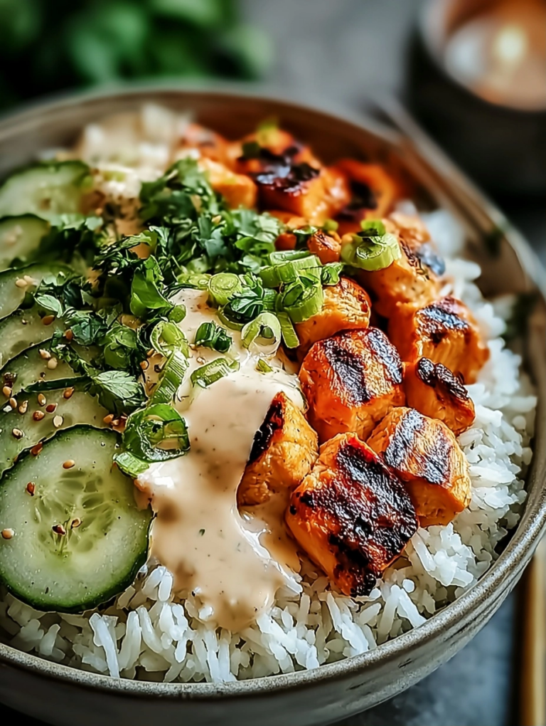 Easy Coconut Chicken Rice Bowl Recipe for Dinner