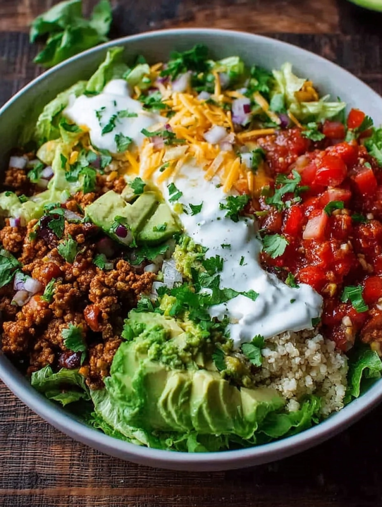 Easy Low Carb Burrito Bowl