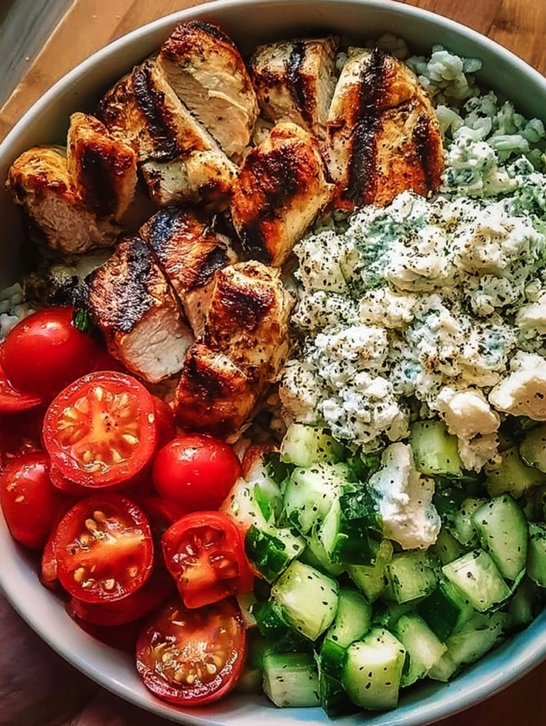 Greek Chicken Bowls