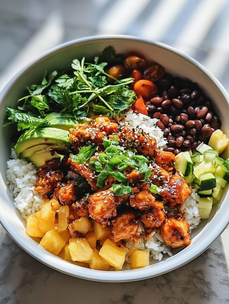 Hawaiian Chicken Bowl Recipe