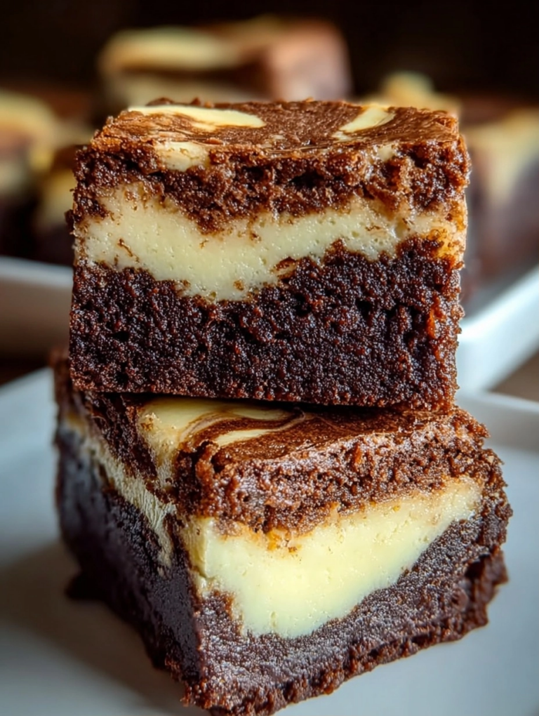 Heavenly Cheesecake Brownies