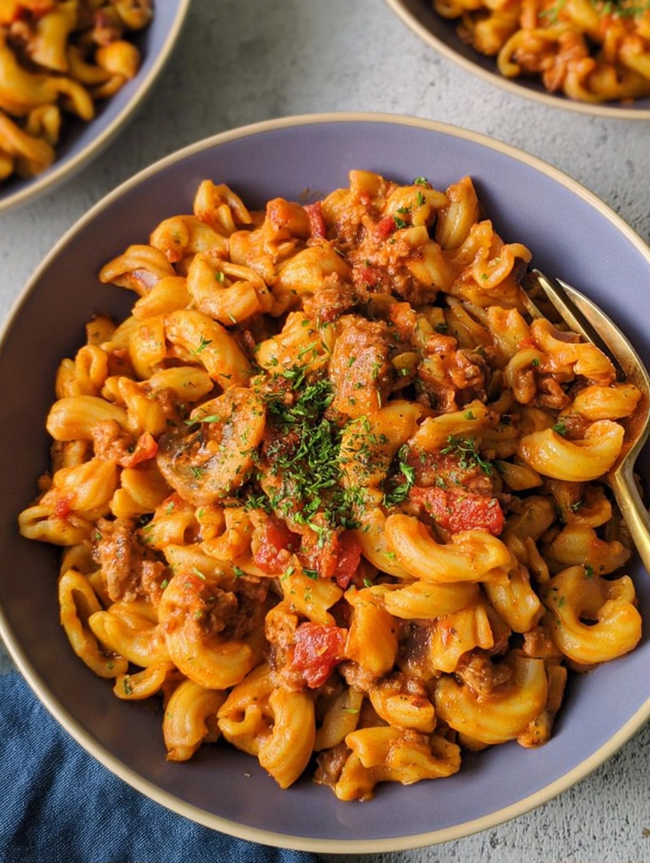 High Protein Taco Pasta