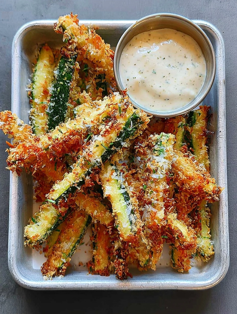 Parmesan Zucchini Fries