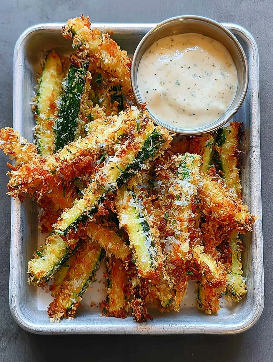 Parmesan Zucchini Fries