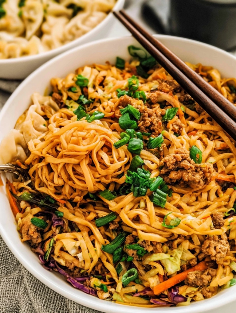 Potsticker Noodle Bowls
