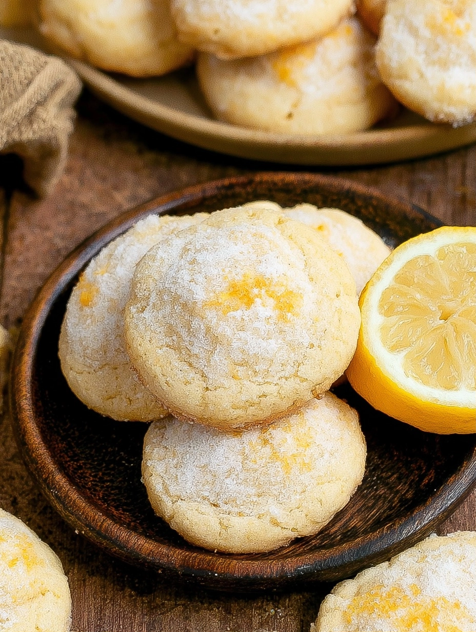 Soft & Chewy Lemon Cookies