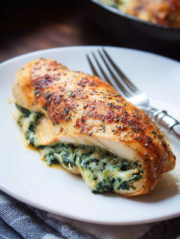 Spinach Stuffed Chicken