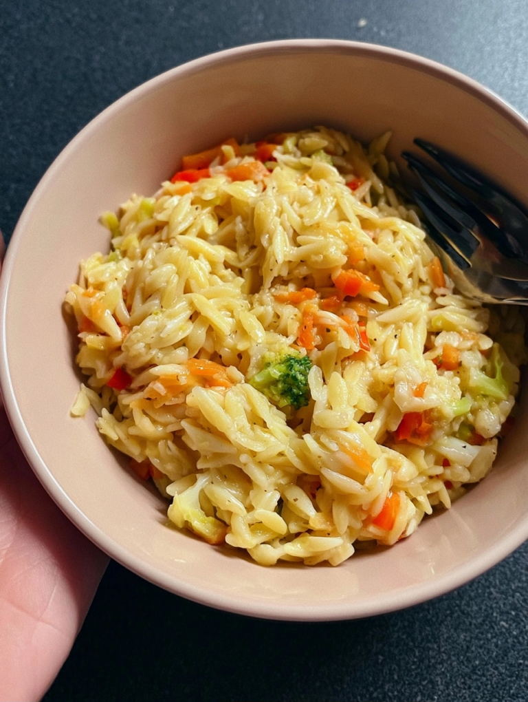 Veggie Orzo