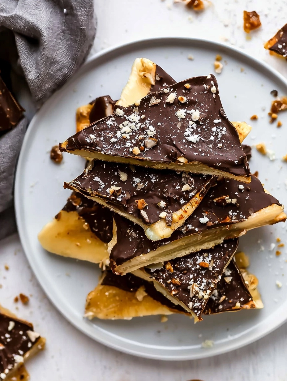 Viral Chocolate Banana Bark – 3 Ingredients